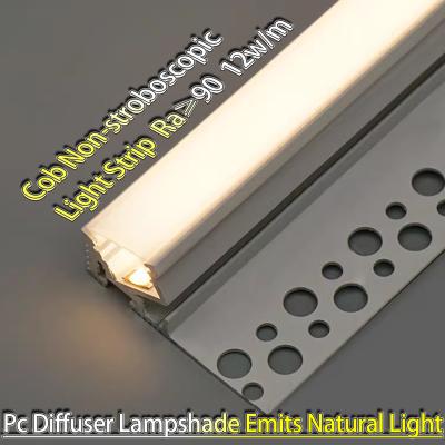 China 24V Low Voltage Self-Adhesive Linear Light Strip No Voltage Drop Embedded LED Line Atmosphere Light for sale