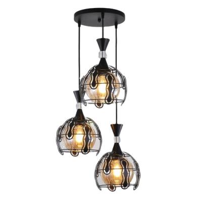 China New 2022 High Quality Simple Style Nordic Iron Modern Indoor Living Led Pendant Lights for sale