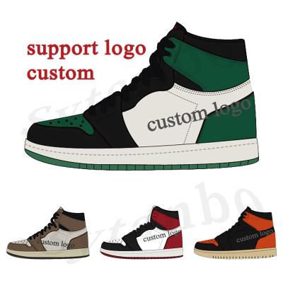 China Air 1j Trendy Men's Sneaker Fashion Trend OEM Sneaker Shoes Custom Skateboarding Casual Shoes Logos Shoes for sale