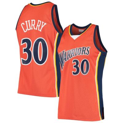 China Men's Golden State City Warriors Logo Basketball Uniforms City Edition 75th Anniversary 30 Stephen Curry Jersey QUICK DRY for sale