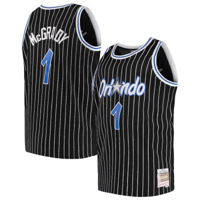 China Orlando City Magic Custom Logo Men's Retro QUICK DRY Basketball Uniforms Wholesale Tank Top Wear 1 T-shirt for sale