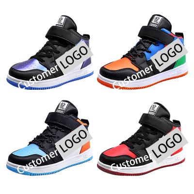 China Fashion Trend Sports Shoes For Boys High Top Kid Classic Sneakers Sport Shoes Sports Boys Casual Shoes Sport for sale