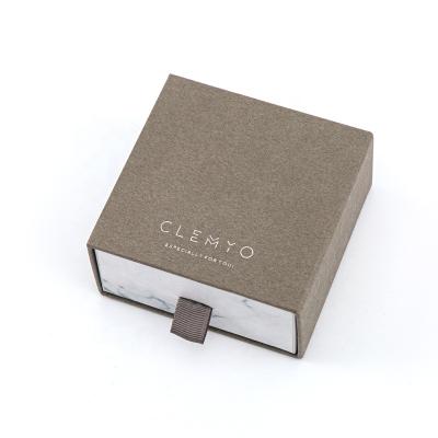 China Recycled Materials Wholesale Custom Logo Ring Jewelry Box Lining Drawer Gift Boxes With Insert for sale