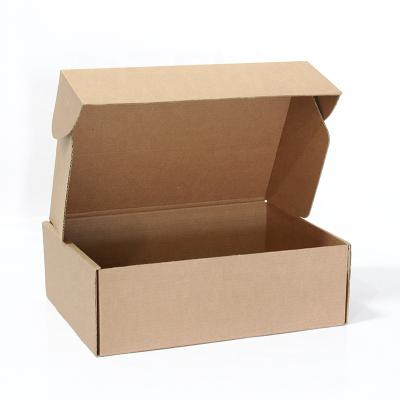 China Qingdao Factory Price Recyclable Custom Single Fold Cardboard Shipping Boxes Printed Cardboard Recycled Custom Mailing Box for sale