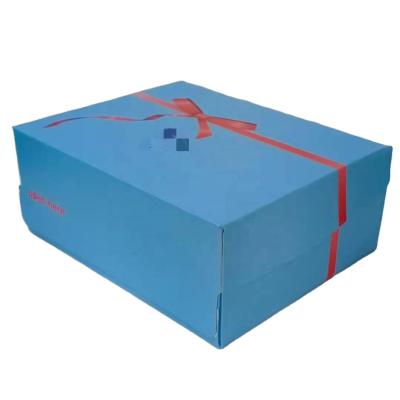 China Custom logo recyclable manufacturer Qingdao corrugated mailing box zipper shipping cartons e-commerce packaging for sale