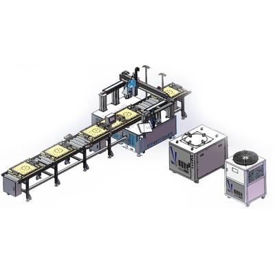 China Hot sale semi-automatic assembly line for prismatic battery module used for power automobile 10PPM for sale