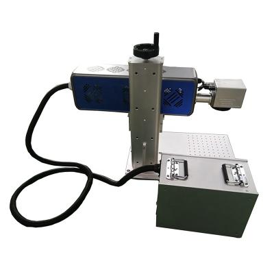 中国 Programmable Portable Mini Laser Marking Machine 20w 30w 50w 100w Handheld Laser Marking Machine Price 販売のため