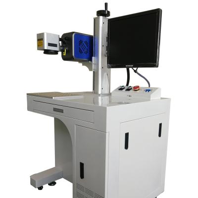 China Automated Loading CO2 Flying Laser Marking Machine Marking Plastic Products On Line Marking for sale