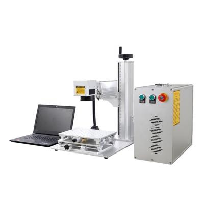 China Portable Small Fiber Laser Marking Machine Portable Price Discount Deep Marking Machine 2 Year Whole Warranty for sale