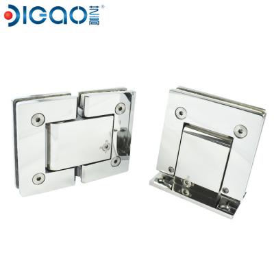 China Modern Stainless Steel 90 Degree Soft Close Door Hinges Wall To Glass shower Hinge for sale