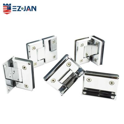 China Modern Stainless Steel Heavy Duty Bathroom Glass To Glass Shower Door Closer Hinge for sale