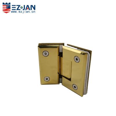 China Modern High quality and good price 90 degree double way wall to glass shower hinge for sale