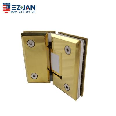 China Modern Modern design shower hinge door glass to glass 180 degree for sale