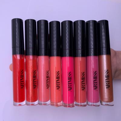 China ARTMISS Waterproof Beauty Treats Flavored Vegan Flavor Luxury Organic Shiny Nude Oil For Kids Cute Low Gel Seller Liquid Lip Gloss for sale