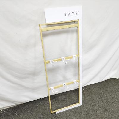 China Single-Sided Hot Metal Rack Single Sided Hot Metal Display Rack Gondolas Shelf Supermarket Shelf Gondolas Sale Shop Box Layer for sale