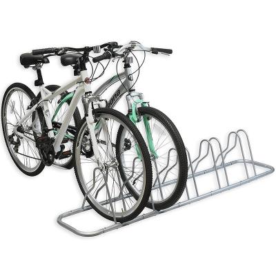 China Floor Type Bicycle Parking Rack Rack For Mountain MTB And Road Bike Indoor Nook Garage Storage Customized Sizes for sale