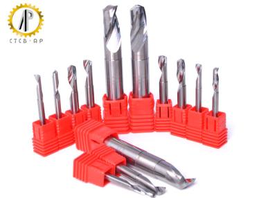 China Single Flute End Mill Cutters , Small Diameter Aluminum Cutting End Mills for sale