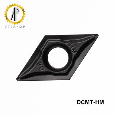 China DCMT11T3 Cnc Carbide Inserts CVD Coating For Steel Finishing And Semi Finishing for sale