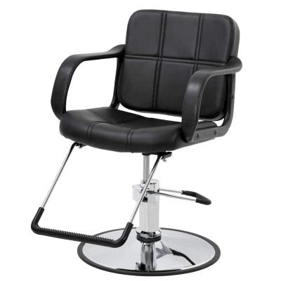 China AOQI Furniture Hydraulic Pump Barber Chair Professional Salon All Purpose Chair Beauty Shampoo Traditional Barbering Chair For Hairdresser for sale