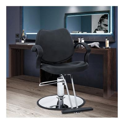 China Traditional PVC Leather Salon Chair Hydraulic Barber Chairs Tattoo Chair Salon Equipment For Hairdresser for sale