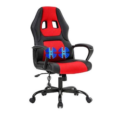 China (Size)Brazil Adjustable Cheap Office Massage Chairs For Gamer Sports Computer Massage Gaming Office Chair PU Mesh Executive Leather Chair For Kids for sale