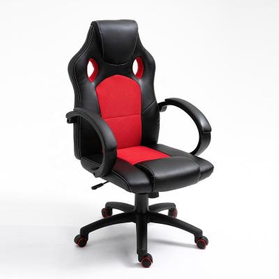 China (Size)America Adjustable Red Cheap Office Chairs For Gamer Sport Computer Gaming Runner Desk Chair PU Leather Executive Gaming Mesh Chair For Kids for sale