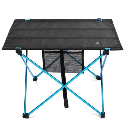 China Cheap Camping Aluminum Foldable Camping Table Simple Folding Portable Small Folding Table Camping Table for sale