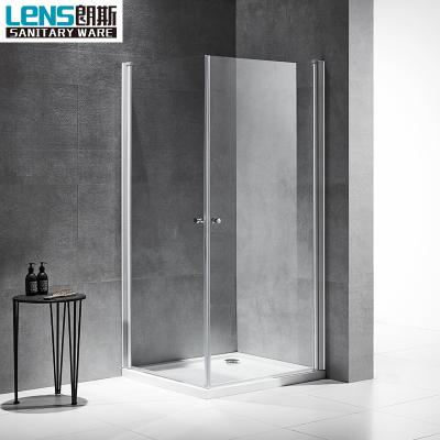 China EN14428 European Hot Sales Cheap Price Frameless Pivot Frameless Swing Fold Bathroom Door Glass Shower Cubicles for sale