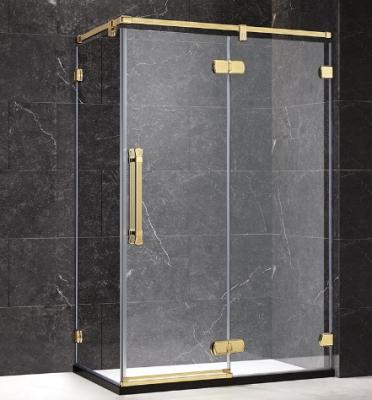 China Luxury Classic 10mm Bath Frameless Style Tempered Glass Bath Shower Room for sale