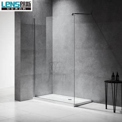 China Frameless Fixed Panel Bath Shower Screen bs6206 for sale