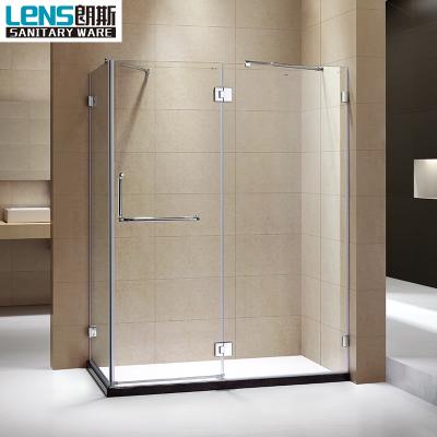 China Frameless Enclosure Frameless Tempered Glass Shower Cubicles In Europe for sale