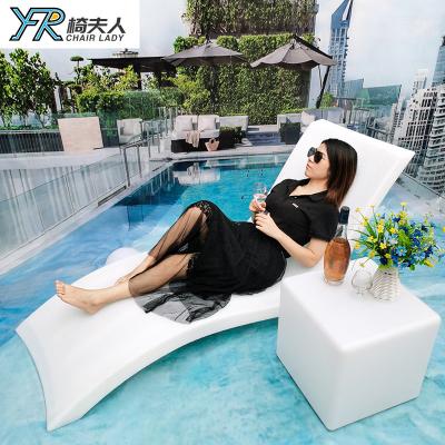 China Modern High Quality Waterproof Plastic Garden Pool Chair, Sun Lounger Dog Lounge Chair for sale