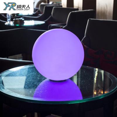 China RGB Waterproof Led String Light Party Christmas Pool Floating Ball Mood 40cm Sensory Ball for sale