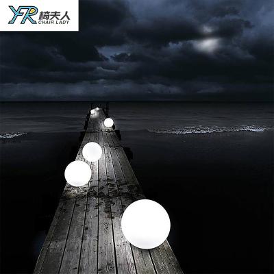 China Waterproof RGB String Light Outdoor Moonlight Color Changing Wireless Led Luminous Light Ball for sale