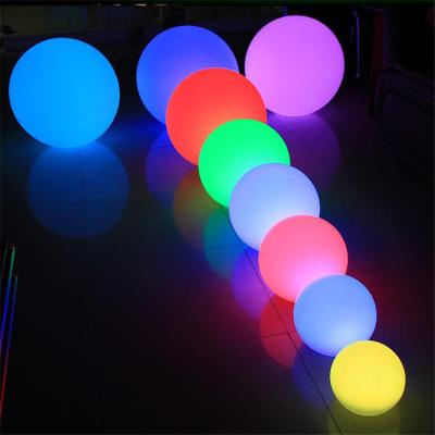 China RGB String Light Led Christmas Led Light Balls Waterproof Led Christmas Party Pool Floating Ball Display Light for sale