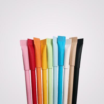 China office & School Pen Degradable Kraft Paper Ballpoint Pen Promotional Eco-Friendly Ballpoint Pen for sale