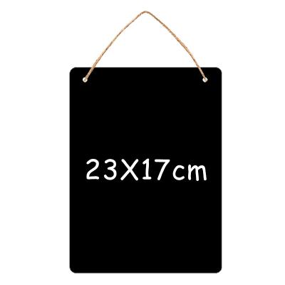 China Dots For Gifts Custom Blackboard Sign Double Sided DIY Message Board Party And Wedding Decor for sale