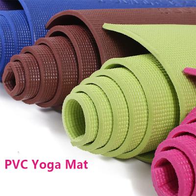 China Thick NO-slip Mat Hot Sale On Amazon To Friends For Yoga Sports PVC Mats For Woman Yoga Equipment for sale