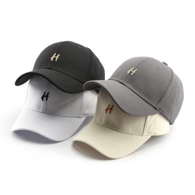 China COMMON Wholesale Unisex Adjustable Cotton Customized 6 Panel Custom Fitted Baseball Cap Single Hats With Embroidery Logo Custom Sports Hats for sale