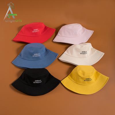 China Wholesale China Character Wholesale Fashion High Quality Logo Solid Color Cheap 100% Cotton Bucket Hat for sale