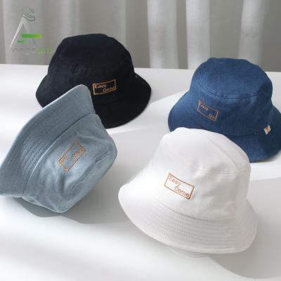 China New image design custom wholesale multicolor unisex 100% cotton custom service fishman bucket hat with embroidery logo for sale