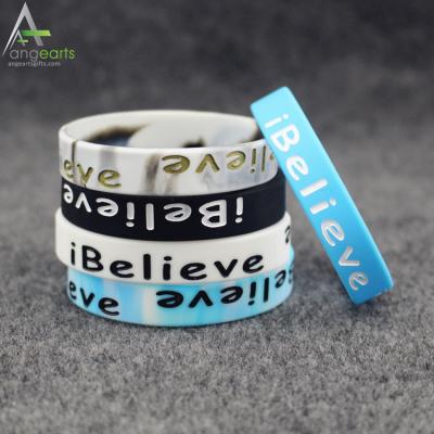 China Custom Europe Silicon Promotional Wristband, Adjustable Silicon Wristband, Promotion Wrist Band for sale