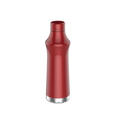 China Sustainable Customized Gym Bottle Powder Coated Flask Water Bottles With Logo Custom Printed for sale