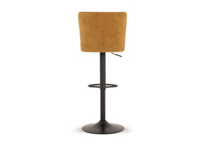 China Customized Modern Wood / Metal Bar Counter Chair In Black Design for sale