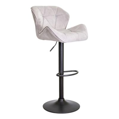 China Footrest Modern Minimalist Black Wood Metal Bar Stools Customization for sale