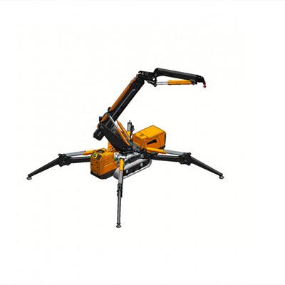 China Another 3 tons width times per 800mm of Mini Spider Crane with Max. Lift Height of 15m for sale