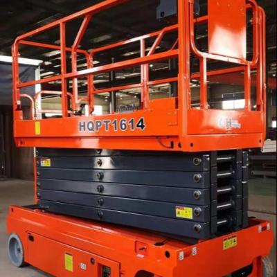 China 19 Ft Genius Modern Mini Electric Automotive Scissor Lift For Sale for sale