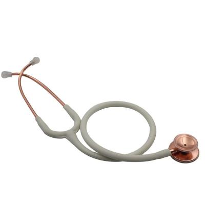 China Rose gold plastic stethoscope for sale