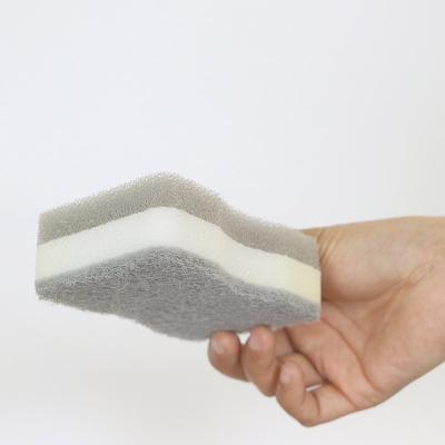 China Sustainable Kitchen Sponge Scrubberr Water Absorption, Strong Cleaning Decontamination And Degreasing for sale