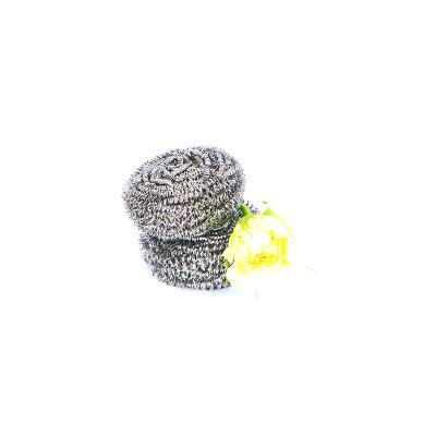 China Durable Durable Stainless Steel Flat Metal Spiral Scourers For Daily Use for sale